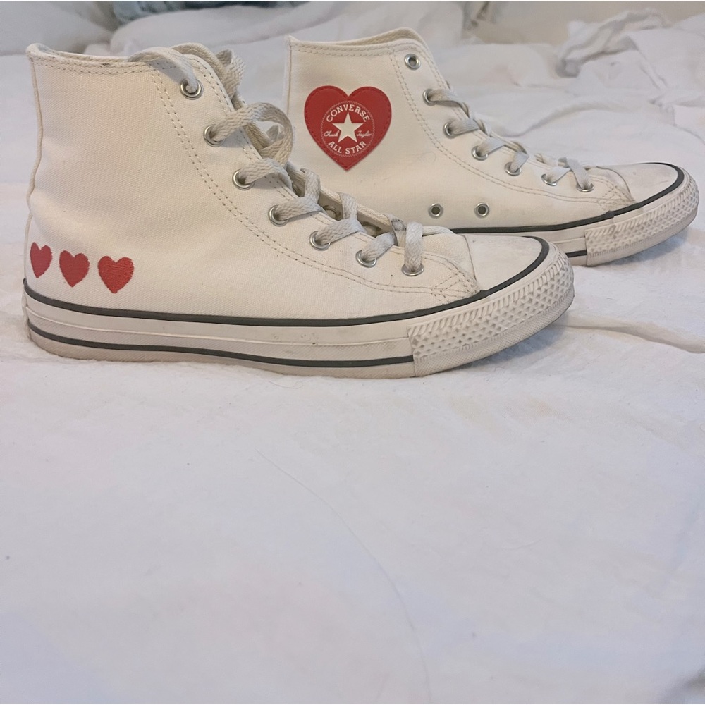 womens white converse